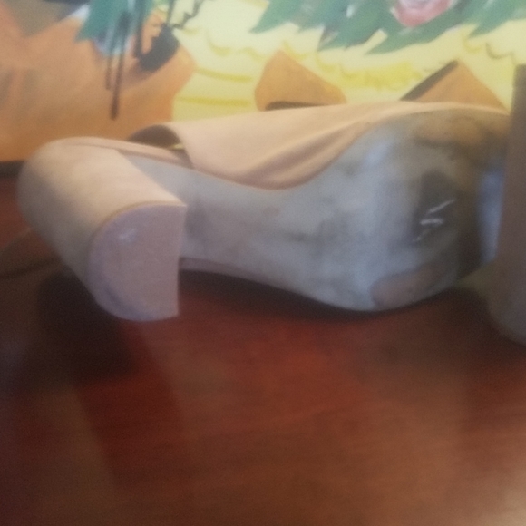 Steve Madden suede chunky heels - Picture 4 of 4